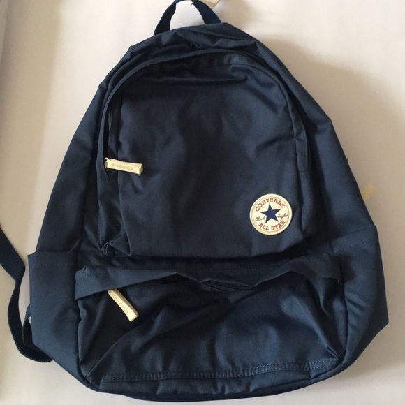 blue converse bag